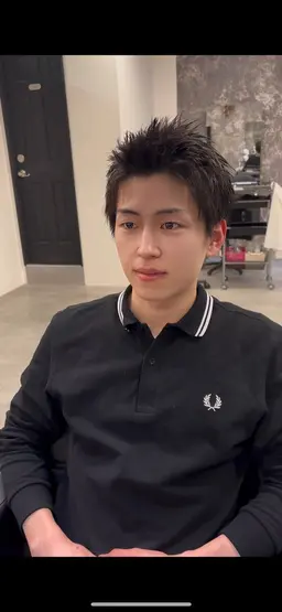 【👦🏻メンズ】炭酸シャンプー+デザインカット+眉カット