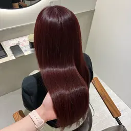 大人気暖色カラー＋髪質改善🍒✨