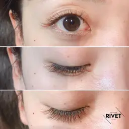 MIXラッシュ！フラットラッシュ80本+ボリュームラッシュ40束