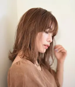 ミニモ限定❣️1番人気⭐️似合わせカット+透明感カラー+質感トリートメント