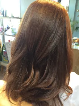 暖色系カラー&ドラゴンヘッドスパ&似合わせカット