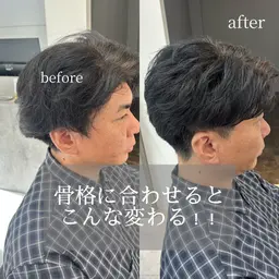 【men's新規様限定🦖⋆͛⠀】カット+眉カット+炭酸泉🕊𓈒𓏸︎︎︎︎