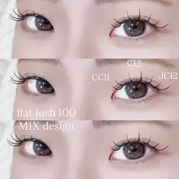 【モデル限定💭ྀི】マツエク✨ミンク80本～100本🫧オフ無し(まつ毛パーマかかっていない方限定)