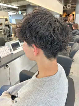 メンズパーマ+カット🌀🧑🏻🦱