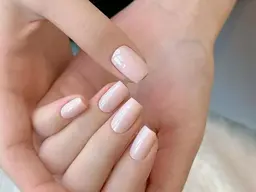 ワンカラー/ラメグラテーション