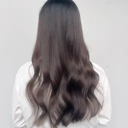 【透明感のあるワンカラー】+3STEPトリートメント+ブロー