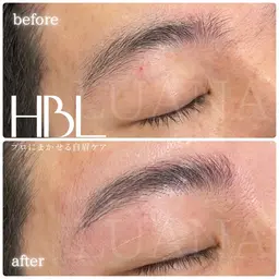 メンズハリウッドブロウリフト（メイク無し）