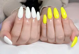 チップの長さだし+ワンカラー