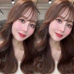 【人気No.1メニュー👑✨️】透け感たっぷり！透明感カラー💖「レイヤーカット+透明感カラー+ライトトリートメント」