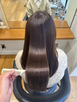 【うねり、くせ気になる方🌀】縮毛矯正(リタッチ)＋5stepトリートメント🫧🫧
