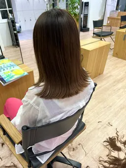 【🌼お得にクーポン🌼】カット+ブリーチなしで透明感ハイトーンカラー+クイックトリートメント✂︎