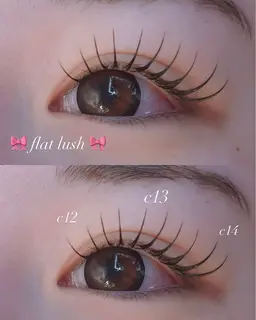 フラットラッシュ マツエク 120本💕