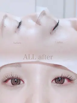 🌼パリジェンヌor似合わせまつ毛パーマ 韓国束感 アイシャンプー➕トリートメント付き🌼