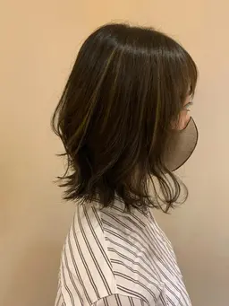 カット+ブリーチハイライト+イルミナorアディクシーカラー+ハホニコ3step Tr