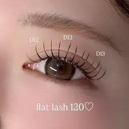 LEDフラットラッシュ100本(オフ可)