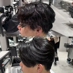 【 ご新規様🈹15%OFF✨ 】メンズカット+曲がる縮毛矯正(土日祝￥+1000)