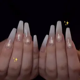 チップ長さだし10本🎀ワンカラー(オフ込)