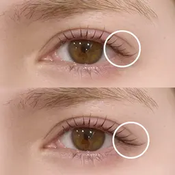 ラッシュリフト＋LEDポイントエクステ20本