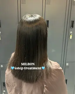 SHIGETA30分ヘッドスパ＋MILBON3ステップトリートメント🎀🫧