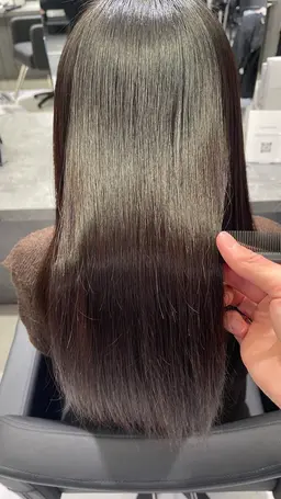 【梅雨前に必須】似合わせカット+髪質改善ストレート+オージュア4ステップトリートメント¥26400→¥20900