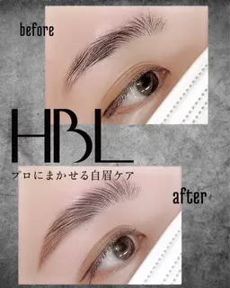 HBL 【認定サロン】眉毛　¥3980