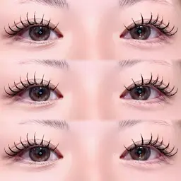 💎LEDマツエク✴︎フラットラッシュ✴︎100本💎オフ無料**コーティング付⭐︎新規¥5000／再来¥5500