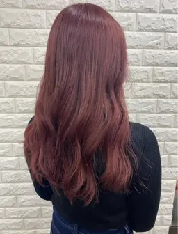 🍂カット＋暖色カラー ¥8,000✨肌なじみの良い柔らかツヤカラーにチェンジ🌸