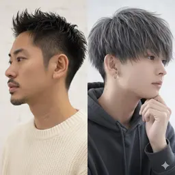 【平日17時＆18時限定メンズカットモデル】カット+トリートメント✨️【補足欄必読⚠️】