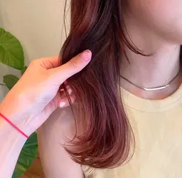 似合わせカット✂️＋villalodolaオーガニックカラー🌿＋Aujuaトリートメント4step✨