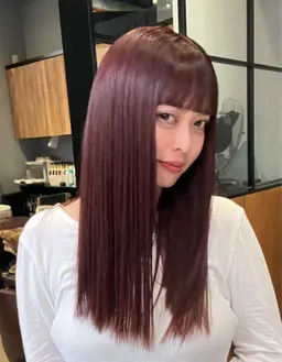 【前髪のうねりに🌟】カット＋前髪矯正＋1stepトリートメント