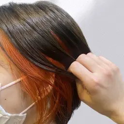 イヤリングカラー＋トリートメント