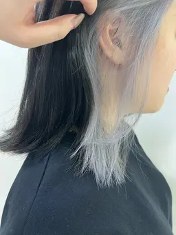 🧚🏼‍♀️インナーカラーorイヤリングカラー[ベースカラーあり]🧚🏼‍♀️