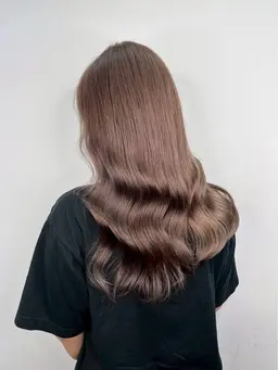 カット+カラー+髪質改善トリートメント(超音波アイロン付)