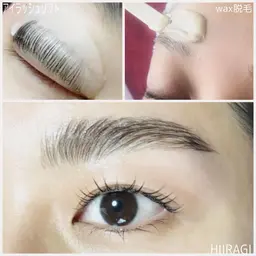 アイラッシュリフト＆カール（まつ毛カール）＋3Dアイブロウリフトセットコース👀＾＾「メンズ」ご一緒に施術可能です👫