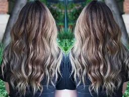 【ハイライト💫💇‍♀️】カット+ケアブリーチ+カラー+美容液トリートメント ¥20500