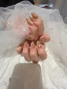 【ハンド】モデル🩷ワンホン系持ち込みデザイン🩷オフ無料【オフあり/なし】モニター募集🩷