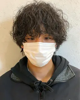 無造作な束の動きで朝ラクヘア❗️メンズデザインカット＋デザインパーマ＋NEW 5stepトリートメント