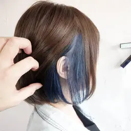 ✨黒髪卒業✨インナーカラー✨　インナーブリーチ＋カラー＋Aujuaトリートメント　￥12990