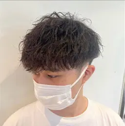 【✂️メンズ限定✂️】カット➕パーマ➕トリートメント　ツイスト・波巻き変更+¥3300