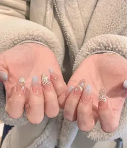 💕「ハット」持ち込みデザイン10本アー卜+パーツ放題