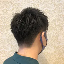 ✨自然にボリュームダウン　ダウンパーマ+メンズカット💇‍♂️✨