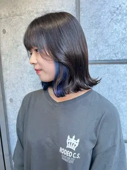 【業界最新LEDエクステ】ポイントLEDエクステ + 馴染ませカット（8本/45cm）1本~追加¥660