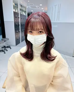 髪質改善カラー🩶