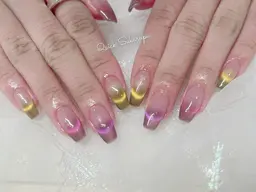 Jrネイルリスト(オフあり) ミディアム スカルプ ワンカラー/グラデーション/フレンチ