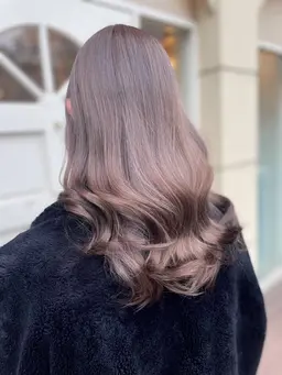 【🌈ダブルカラー🌈】カット✂️＋ブリーチ有りダブルカラー✨1ステップトリートメント❣️