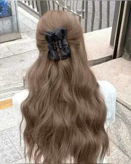 赤みのない明るいベージュにしたい方💕ブリーチなしダブルカラー