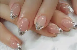 💗 【SNS人気No.1★】ガラスフレンチ（ オフなし）