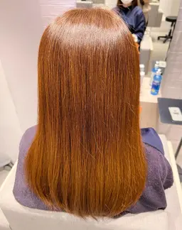 限定🩷ブリーチ無しダブルカラー💕