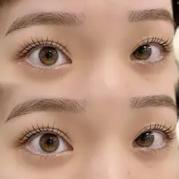 🤍ミニモ限定クーポン🤍美眉スタイリング×上まつ毛パーマ（高濃度ケラチントリートメント付き✨）