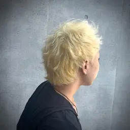 《 ケアブリーチ使用Wカラー 》ブリーチリタッチ➕うる艶カラー🩵🫧